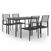 Vidaxl 5 Piece Patio Dining Set