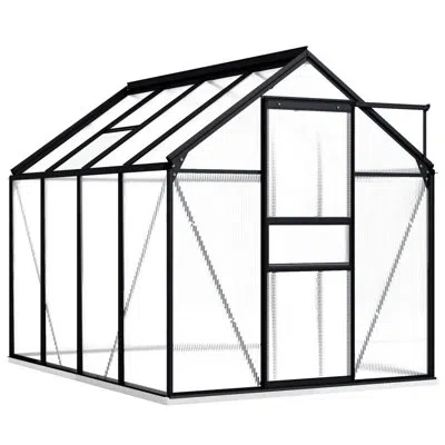 Vidaxl 51.2' W X 122' D Hobby Greenhouse