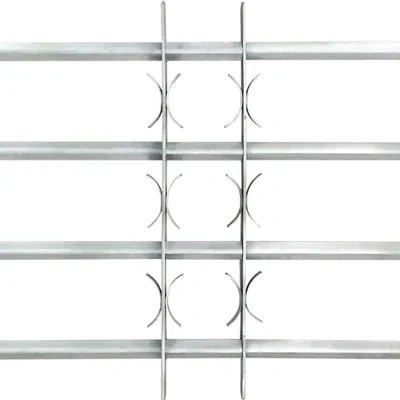 Vidaxl 59.1" H X 23.6" W Silver Metal Fencing