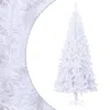 Vidaxl Artificial Christmas Tree With Steel Stand 82.7" 910 Branches, 242421