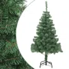 Vidaxl Artificial Christmas Tree With Steel Stand 82.7" 910 Branches, 60176