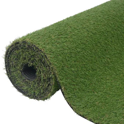 Vidaxl Artificial Grass 3.3'x49.2'/0.8 Green" 8821