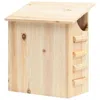 Vidaxl Bat House Solid Firwood 11.8"x7.9"x15", 314820