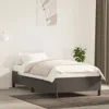 Vidaxl Bed Frame Dark Gray 39.4"x74.8" Twin Velvet