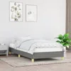 Vidaxl Bed Frame Dark Gray 39.4"x79.9" Twin Xl Fabric