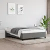Vidaxl Bed Frame Dark Gray 53.9"x74.8" Full Fabric