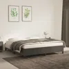 Vidaxl Bed Frame Dark Gray 76"x79.9" King Velvet