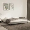 Vidaxl Bed Frame Light Gray 76"x79.9" King Velvet