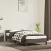 Vidaxl Bed Frame With Headboard Dark Gray 39.4"x74.8" Twin Velvet