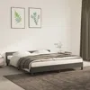 Vidaxl Bed Frame With Headboard Dark Gray 76"x79.9" King Velvet