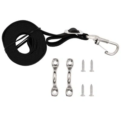 Vidaxl Black Fabric Hardware For Canopy