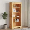 Vidaxl Bookcase Brown Solid Waxed Pinewood 31.5 X 15.7 X 66.9 In In Brown