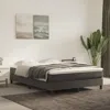 Vidaxl Box Spring Bed Frame Dark Gray 59.8"x79.9" Queen Velvet