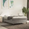Vidaxl Box Spring Bed Frame Light Gray 59.8"x79.9" Queen Velvet
