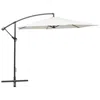 Vidaxl Cantilever Umbrella 118.1" Sand White, 42202