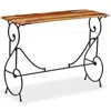 Vidaxl Console Table Solid Sheesham Wood 39.4"x15.7"x29.5", 244929