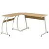 Vidaxl Corner Desk L-shaped Oak, 20133