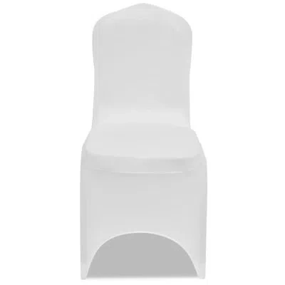 Vidaxl Cover Stretch Dining Chair Slipcover In White