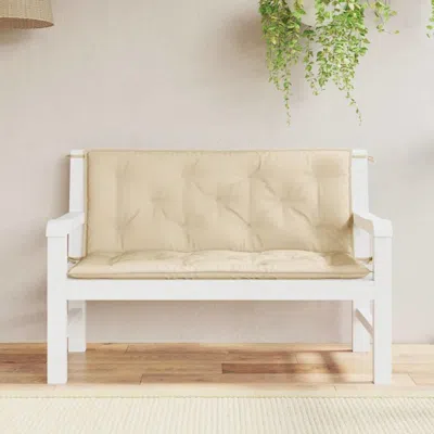Vidaxl Cushion For Swing Chair Beige 47.2" Fabric, 315007 In Blue