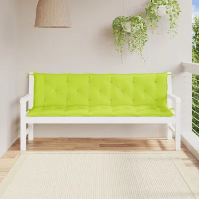 Vidaxl Cushion For Swing Chair Bright Green 70.9" Fabric, 315039