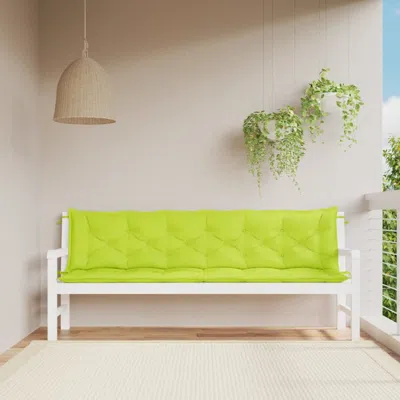 Vidaxl Cushion For Swing Chair Bright Green 78.7" Fabric, 315051