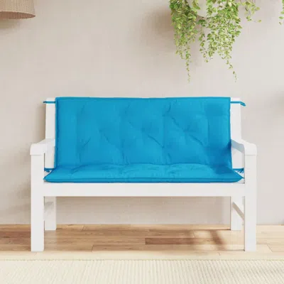 Vidaxl Cushion For Swing Chair Light Blue 47.2" Fabric, 315008