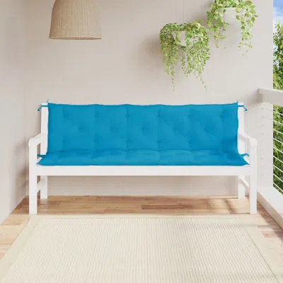 Vidaxl Cushion For Swing Chair Light Blue 70.9" Fabric, 315032