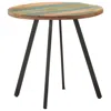 Vidaxl Dining Table 31.5" Solid Reclaimed Wood, 320484