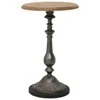 Vidaxl End Table Solid Fir Wood 15.7" X25.2" Brown, 246125