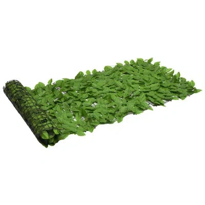 Vidaxl Faux Ivy Privacy Fence Patio Privacy Hedge Fence Outdoor Privacy Screen In Green
