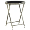 Vidaxl Foldable Coffee Table In Light Gray