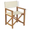 Vidaxl Folding Director's Chair Solid Teak Wood, 43801
