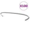 Vidaxl Gabion Hooks 100 Pcs Galvanized Steel 5.9", 145618