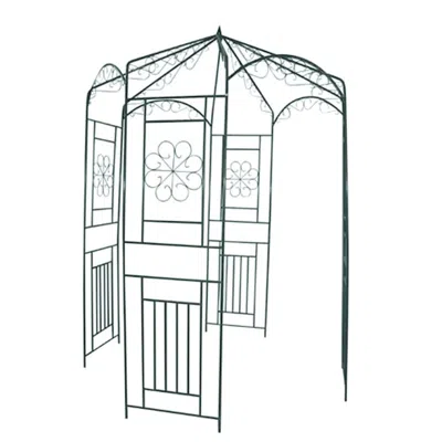 Vidaxl Garden Arch 98.4" Dark Green, 40269