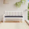 Vidaxl Garden Bench Cushion Anthracite 59.1"x19.7"x2.8" Fabric, 314956
