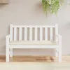 Shop Vidaxl Garden Bench Cushion Cream White 47.2"x19.7"x2.8" Fabric, 314946