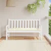 Vidaxl Garden Bench Cushion Cream White 59.1"x19.7"x2.8" Fabric, 314958