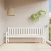 Vidaxl Garden Bench Cushion Cream White 78.7"x19.7"x2.8" Fabric, 314982