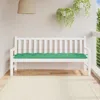 Vidaxl Garden Bench Cushion Green 70.9"x19.7"x2.8" Fabric, 314973
