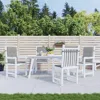 Shop Vidaxl Garden Chair Cushions 4 Pcs Gray 39.4"x19.7"x1.2", 47551