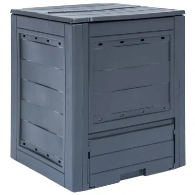 Vidaxl Garden Composter Gray 23.6â€ax23.6â€x28.7â€a 68.7 Gal, 45682