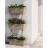 Vidaxl Garden Planter 6 Pcs 39.4" Taupe