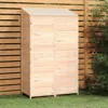 Vidaxl Garden Shed 40.2"x20.5"x68.7" Solid Wood Fir