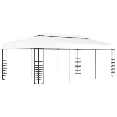 Vidaxl Gazebo Marquee 236.2"x118.1" White, 47957