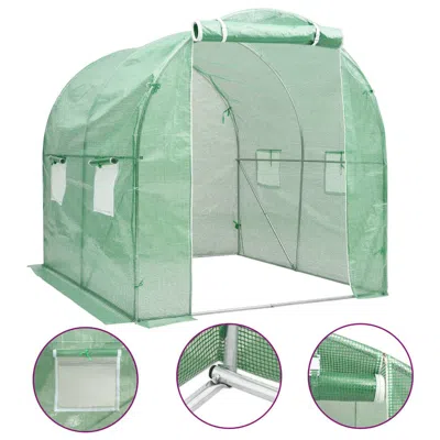 Vidaxl Greenhouse 43.1 Ft² 78.7"x78.7"x78.7" 8163