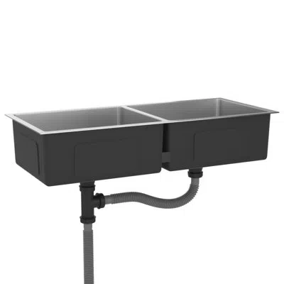 Vidaxl Kitchen Sink With Strainer, Stainless Steel Top-mount Sink, Fast Drainage, Anti-corrosion In Silver