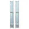 Vidaxl L-shaped Ground Anchors 2 Pcs Galvanised Steel 2"x2"x19.7", 142301