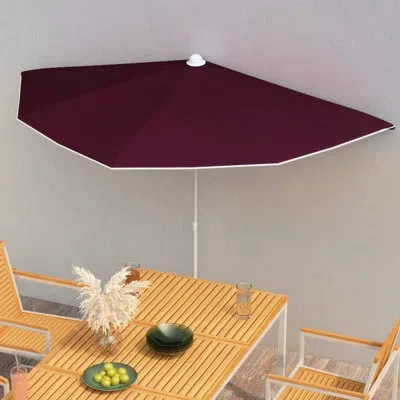 Vidaxl Market Umbrella In Orange