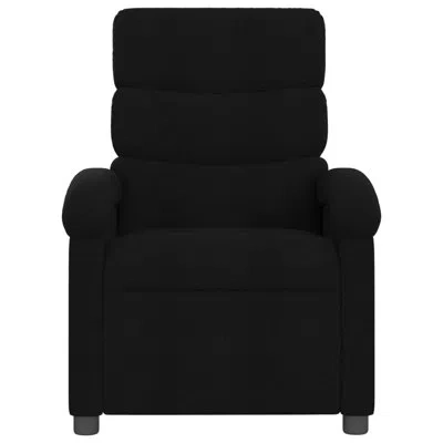 Vidaxl Massage Chair In Black Polyester