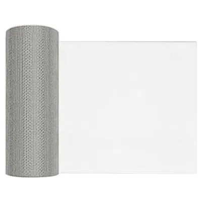 Vidaxl Mesh Screen 7.87 X 196.85 In 18 Mesh Stainless Steel 304 Silver In Stainless Steel 201